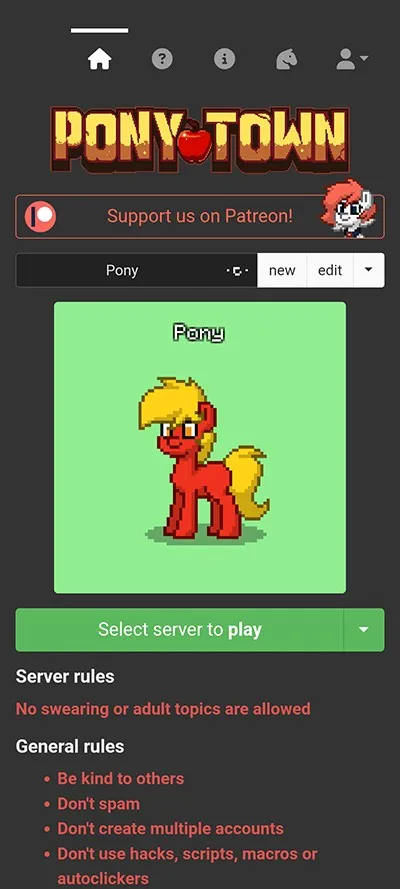 Pony Town2025最新版本 Pony Town2025最新版本