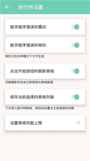 舒尔特训练(专注力训练) 舒尔特训练(专注力训练)