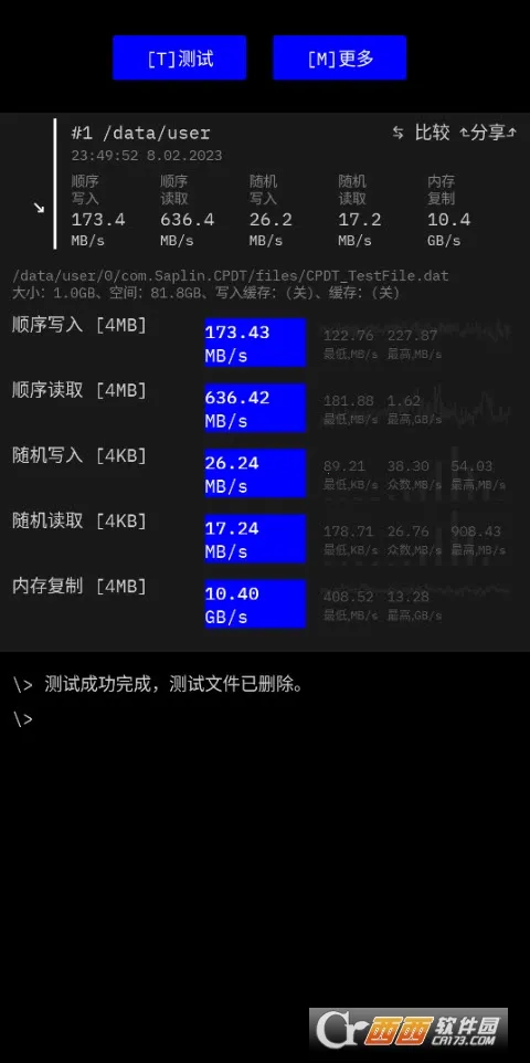 Cross Platform Disk Test(�������ܲ���) 2.4.1v2.4.1 �ֻ���