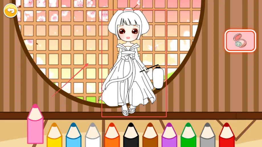 宝宝公主涂色本 宝宝公主涂色本