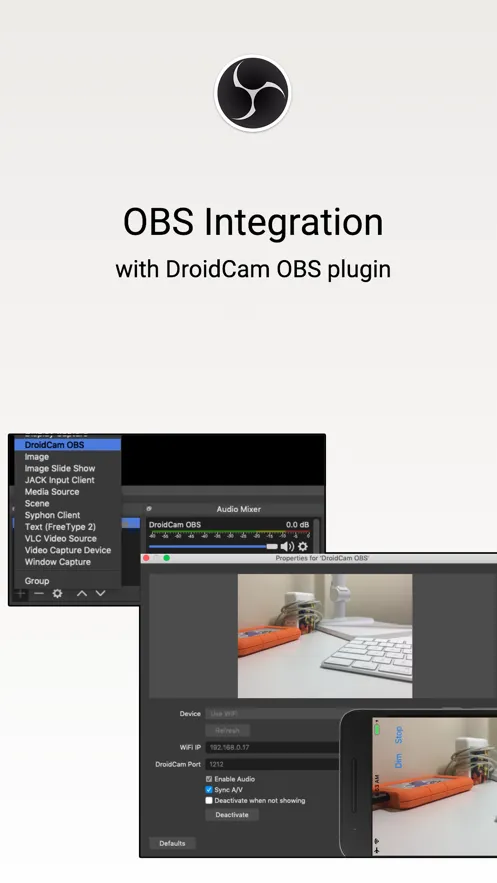 DroidCam(�ֻ�����ͷ)v6.15 �ٷ���