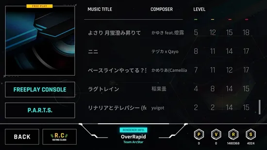 OverRapid(音乐节奏游戏)v1608v35MK9 安卓版